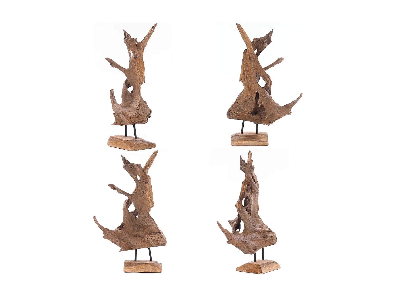 SCULPTURE RACINES 40 Racine bois flotté unique couleurs naturelles