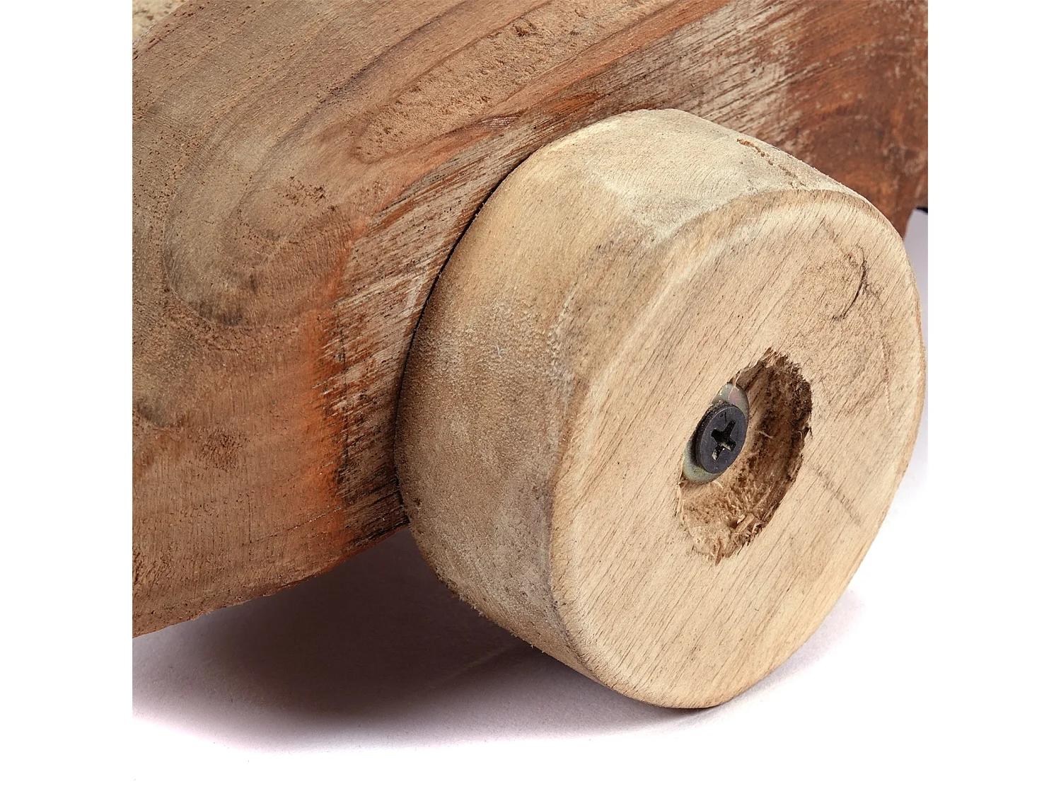 DEKO FIGUR  Speedy Mahagoni Massivholz naturfarben