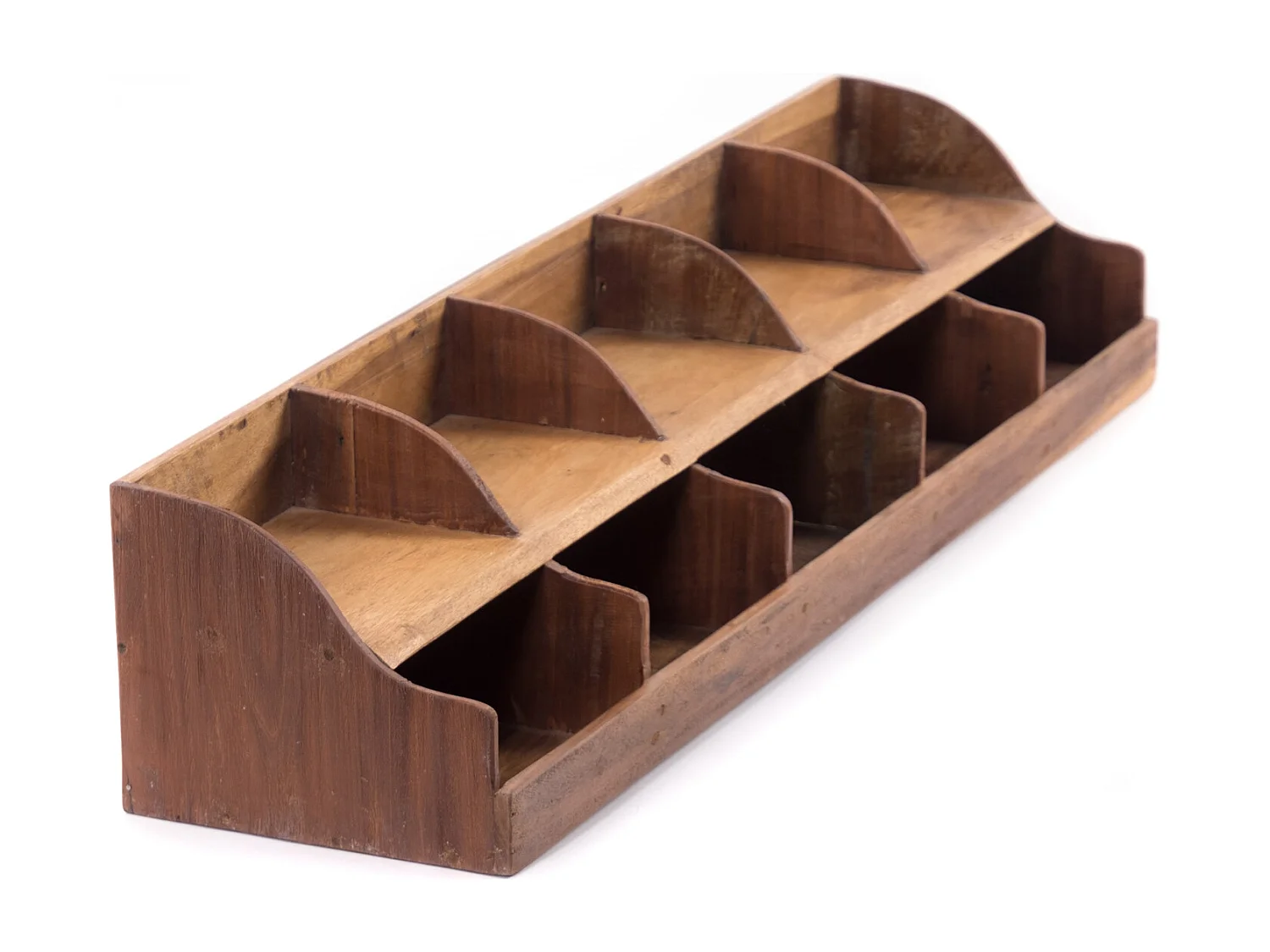 ORGANIZER  Storage 100 Mahagoni Massivholz, 10 Fächer naturfarben