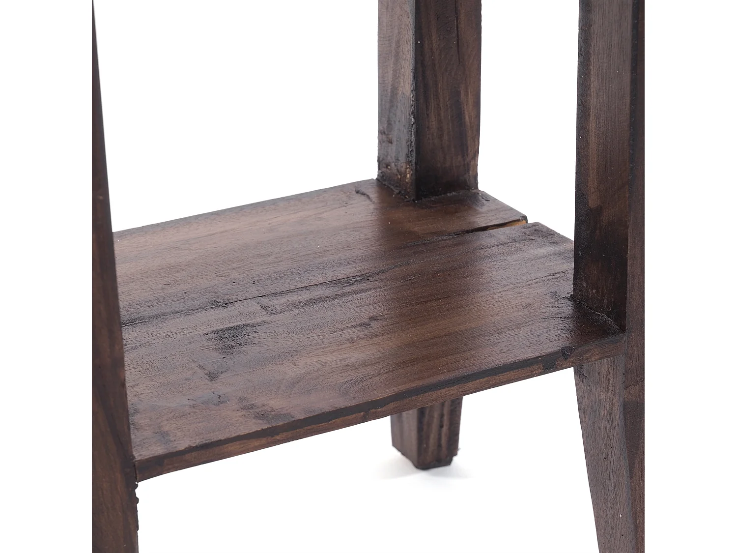 TELEFONTISCH  PLANTA Mahagoni Massivholz, mit Schublade 03 dunkelbraun