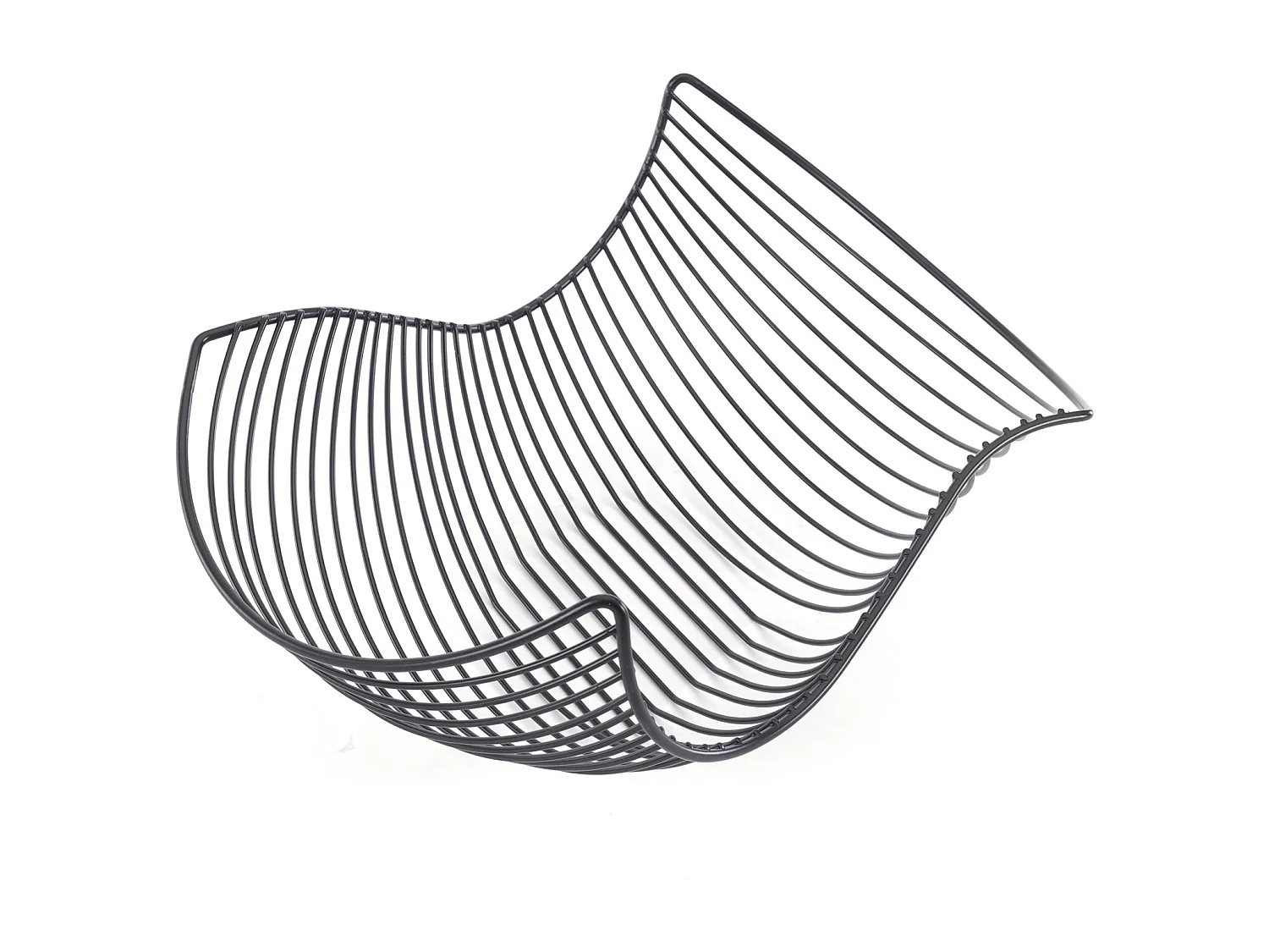 PANIER DE FRUITS SALOMON Métal noir mat