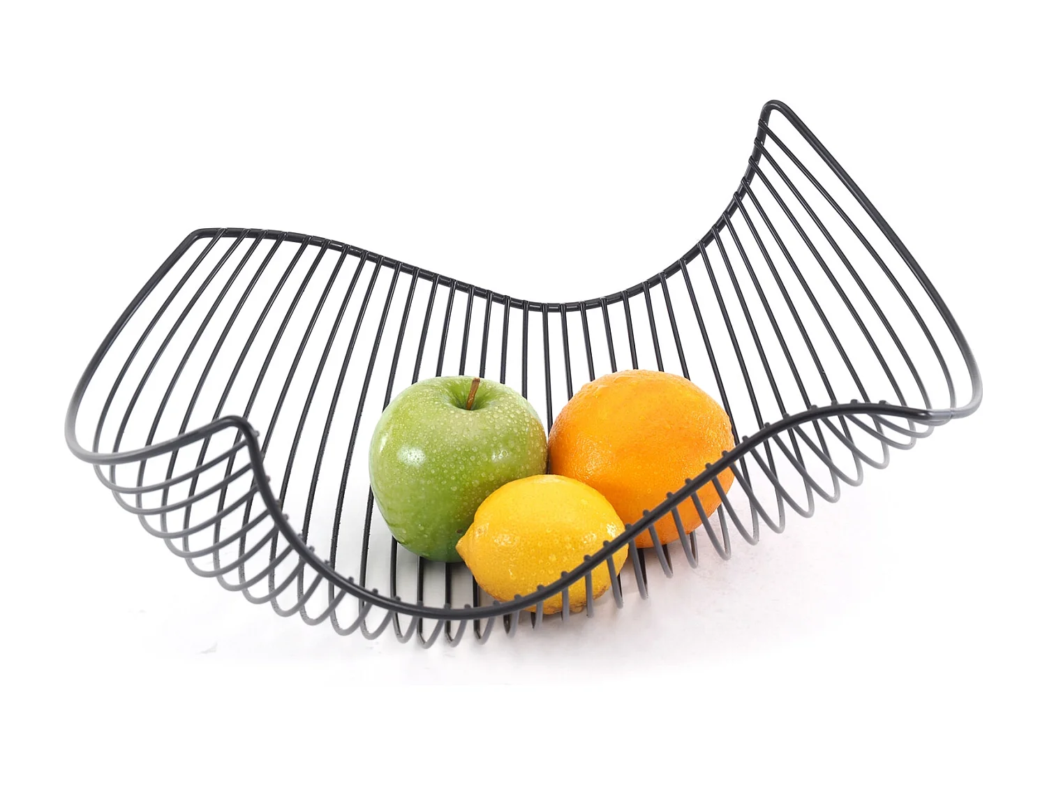 PANIER DE FRUITS SALOMON Métal noir mat