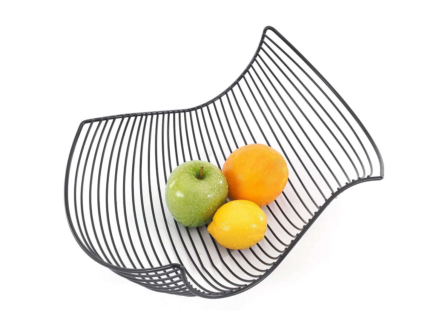 PANIER DE FRUITS SALOMON Métal noir mat