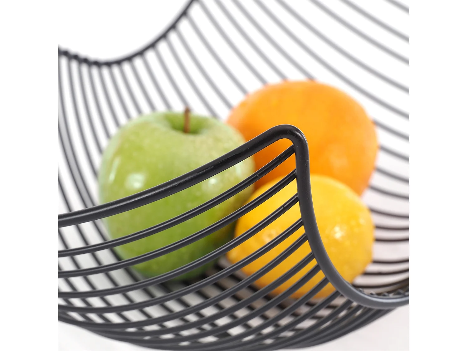 PANIER DE FRUITS SALOMON Métal noir mat