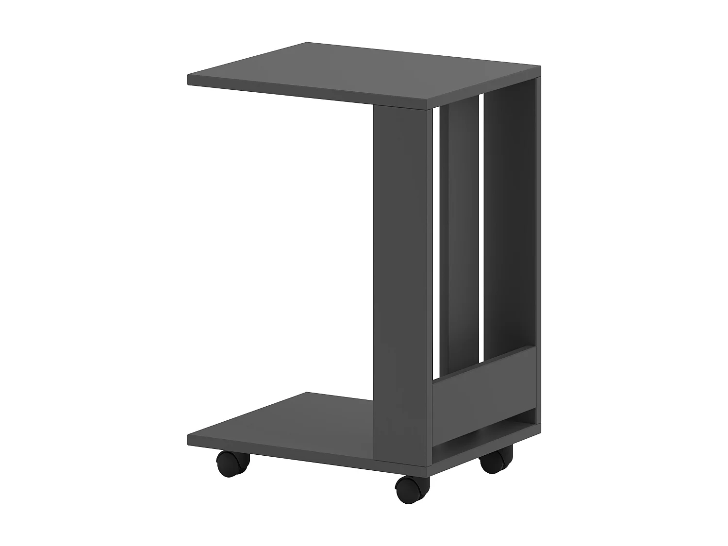 Tavolino EDI bianco, 37x60x45