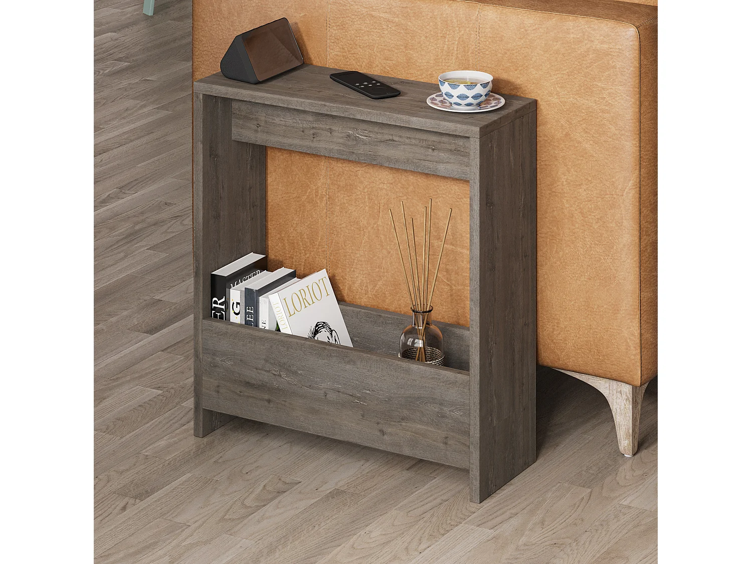 Table d'appoint SIMPI - couleur naturel clair, 55x60x20