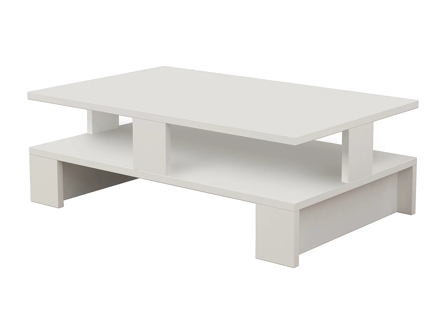 Tavolino MANSU- bianco, 80x28x50