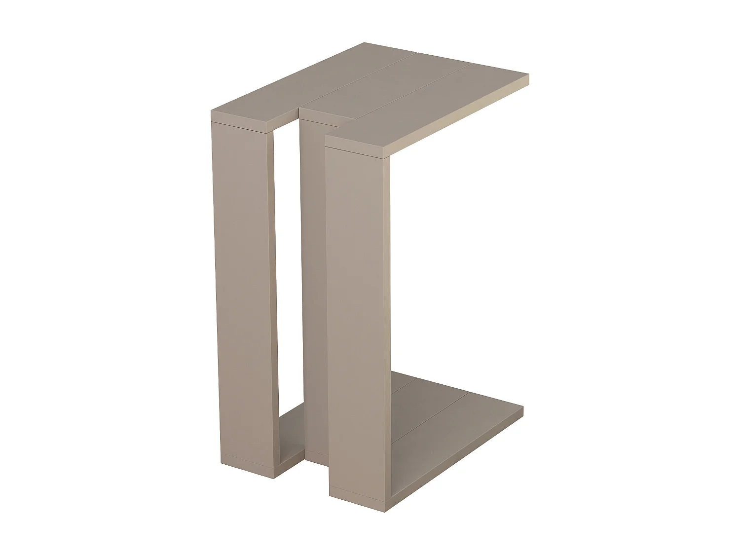 Tavolino MUJU - colore naturale chiaro, 30x57x40