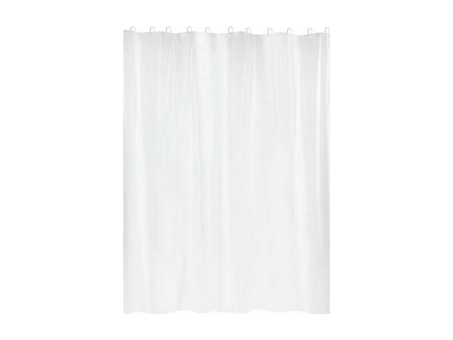 Cortina de Ducha Gelco Blanco PVC PEVA 180 x 200 cm