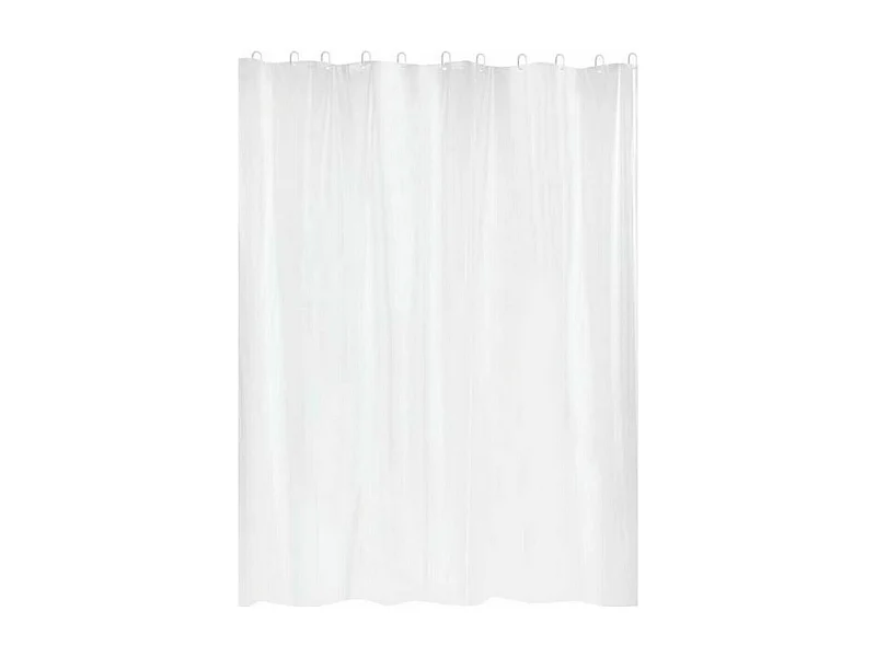 Cortina de Ducha Gelco Blanco PVC PEVA 180 x 200 cm