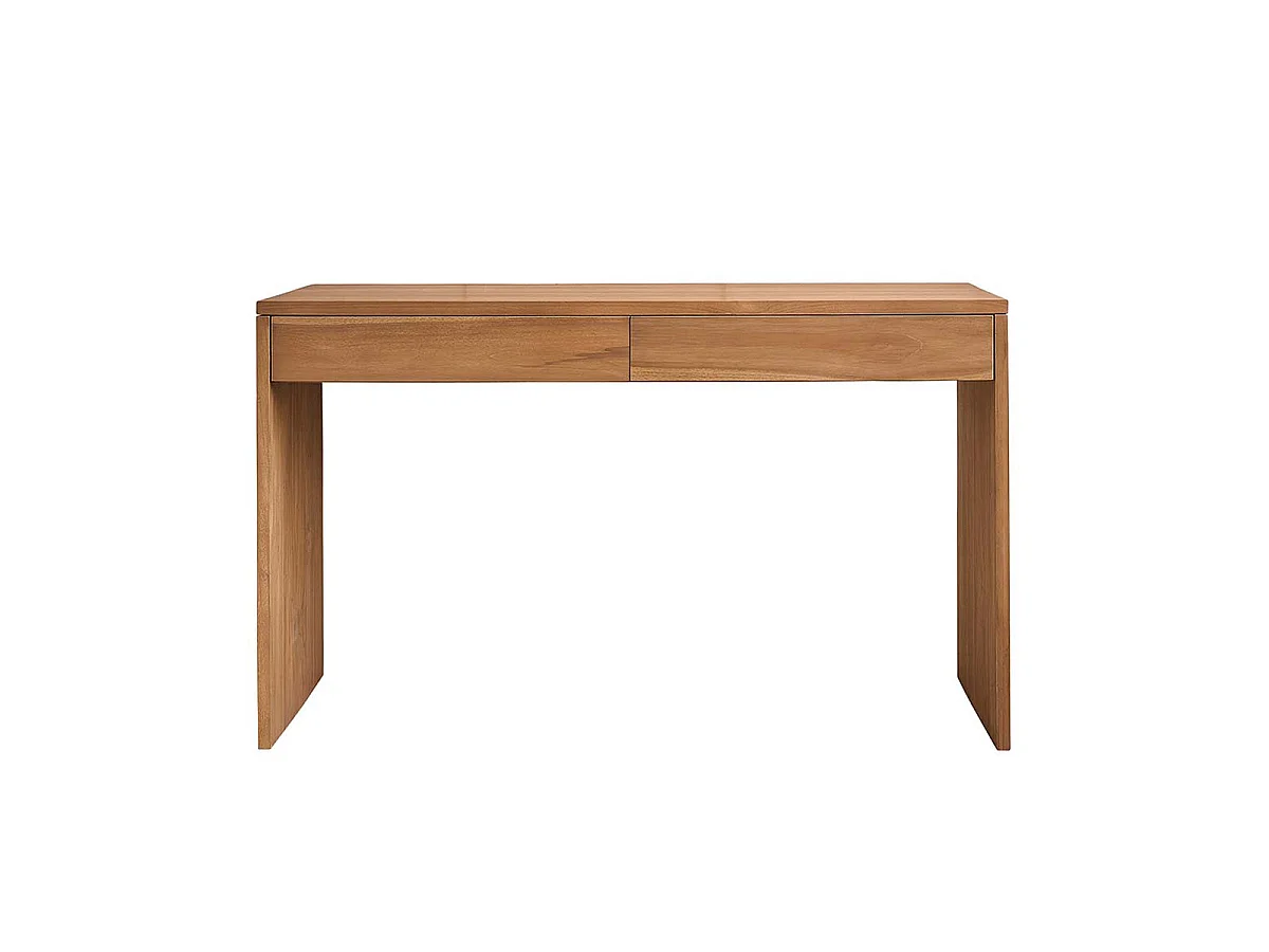 Escritorio de teca maciza 130 cm
