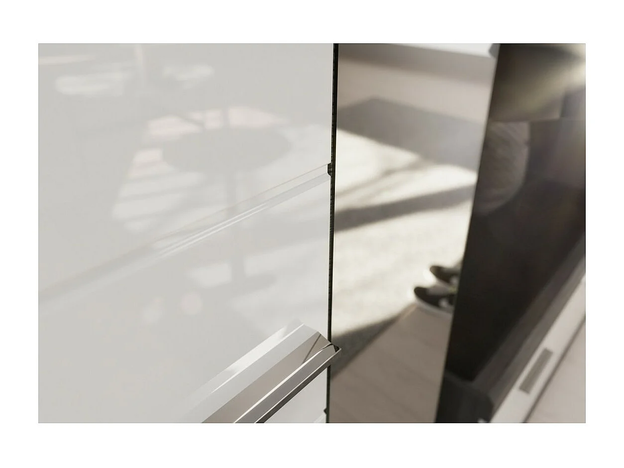 Ensemble d'entrée SCOTT – Meubles de rangement avec miroir et porte-manteaux