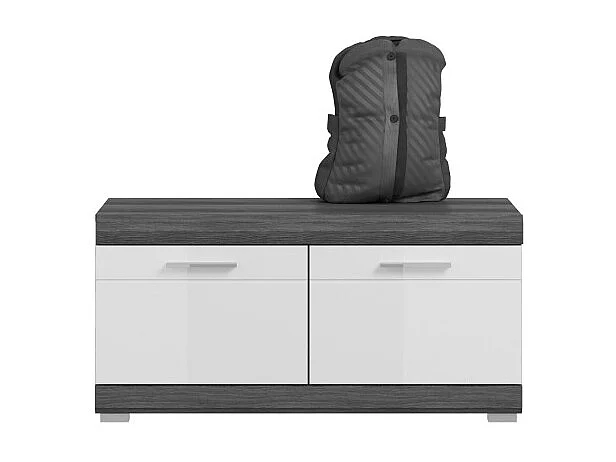 Ensemble d'entrée SCOTT – Meubles avec miroir et porte-manteaux