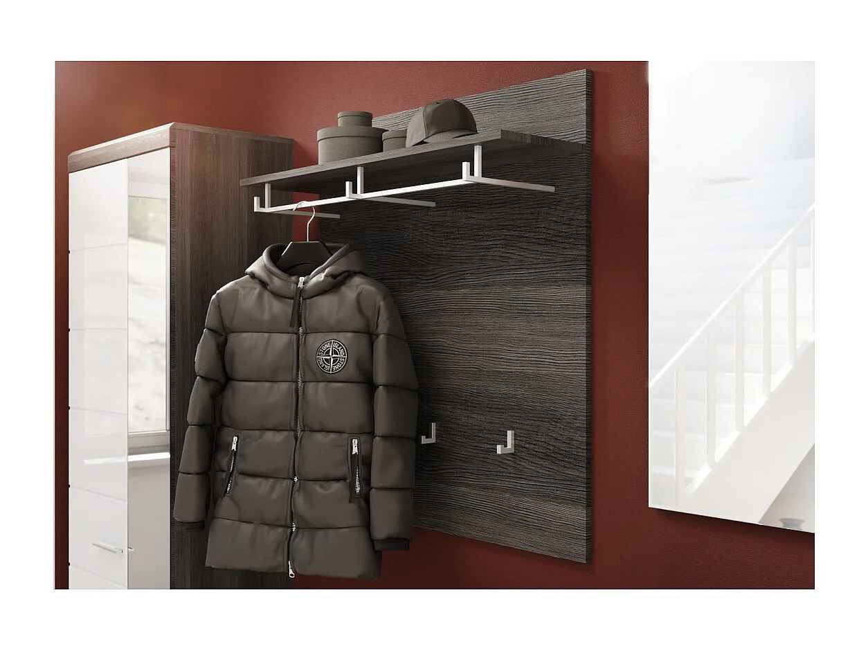 Porte-manteaux SCOTT – Design moderne avec étagère intégrée