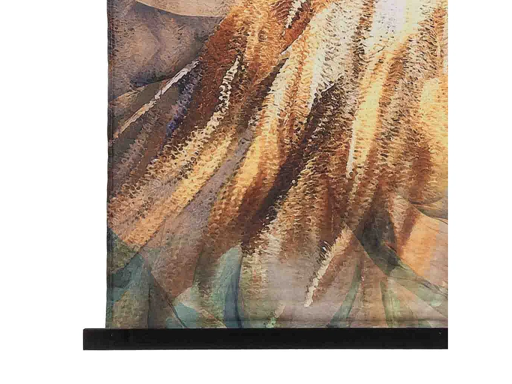 Toile imprimée en parchemin