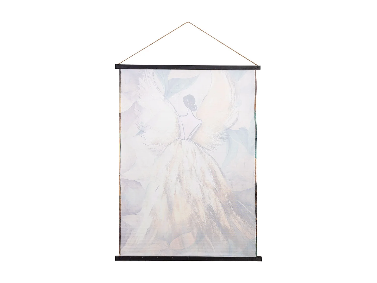 Tela de pergaminho em tecido impresso 90x120x1,7h cm