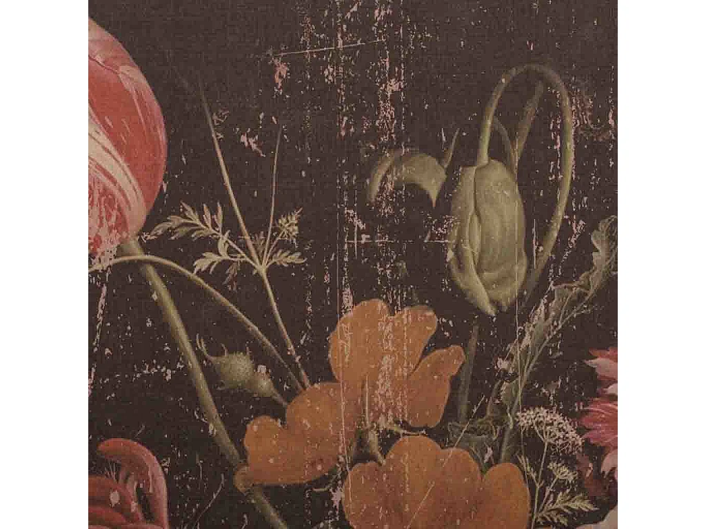 Lona de linho impressa em pergaminho