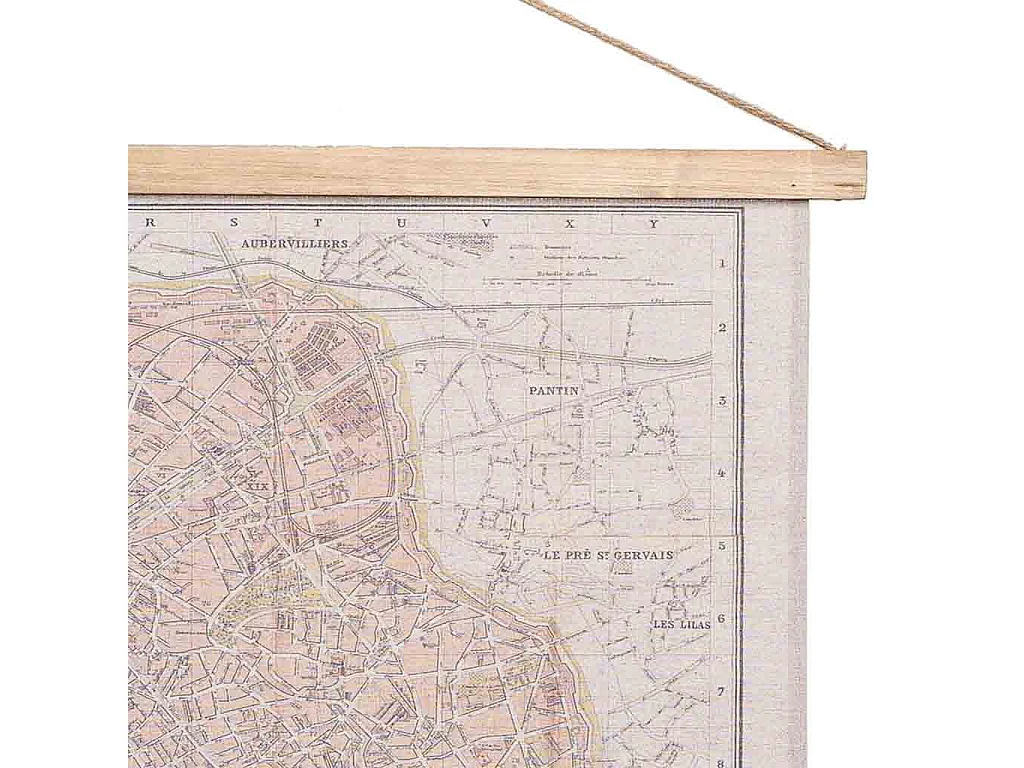 Liezo pergamino de tela impresa 125x86x1,7