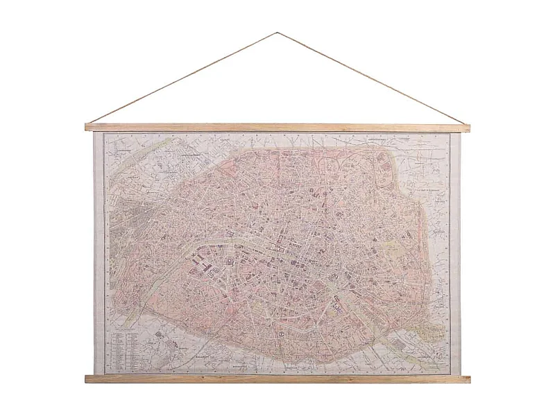 Liezo pergamino de tela impresa 125x86x1,7