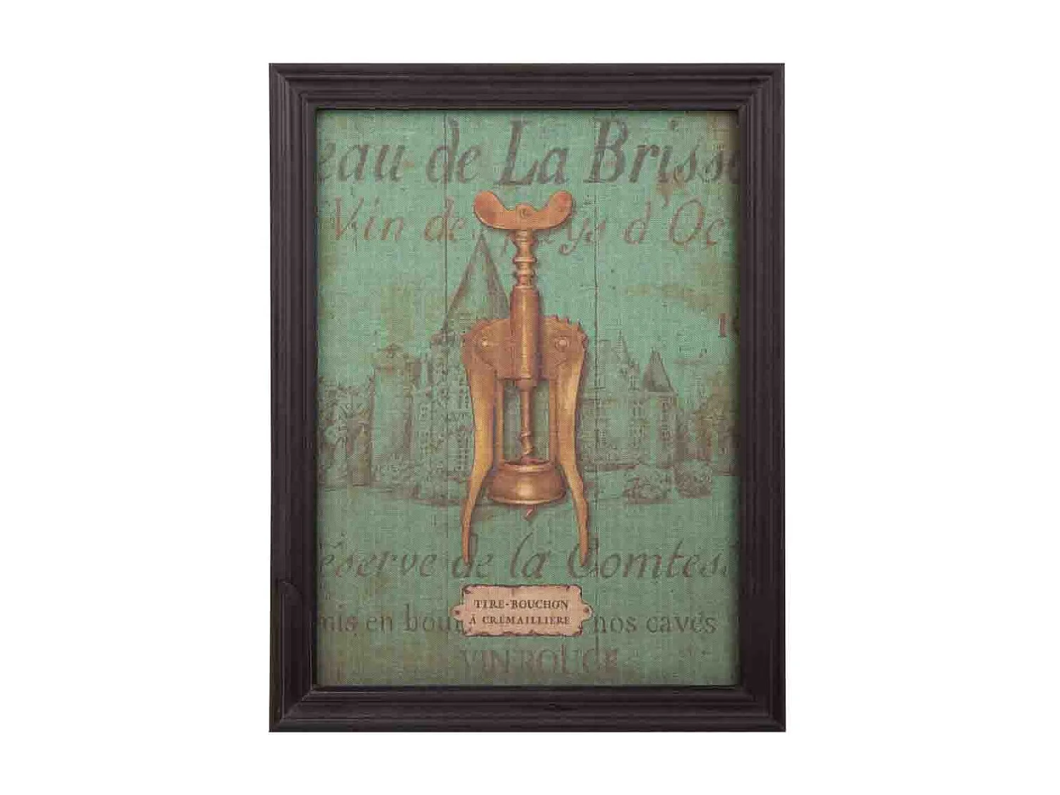 Cuadro madera y tela 33x43x1,8