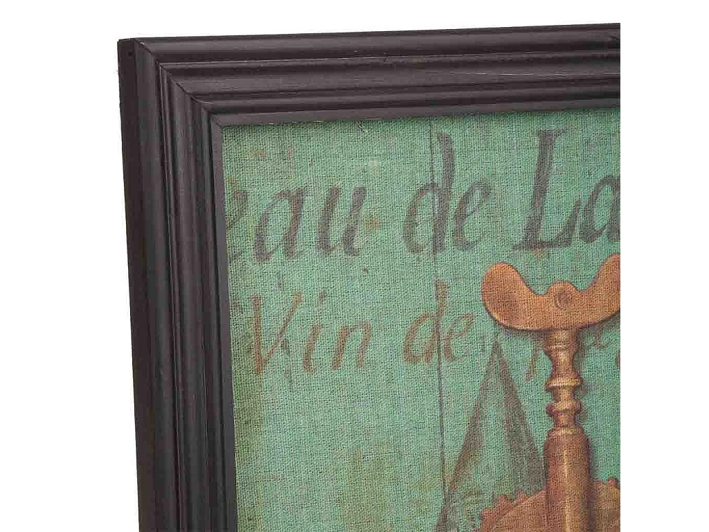 Cuadro madera y tela 33x43x1,8