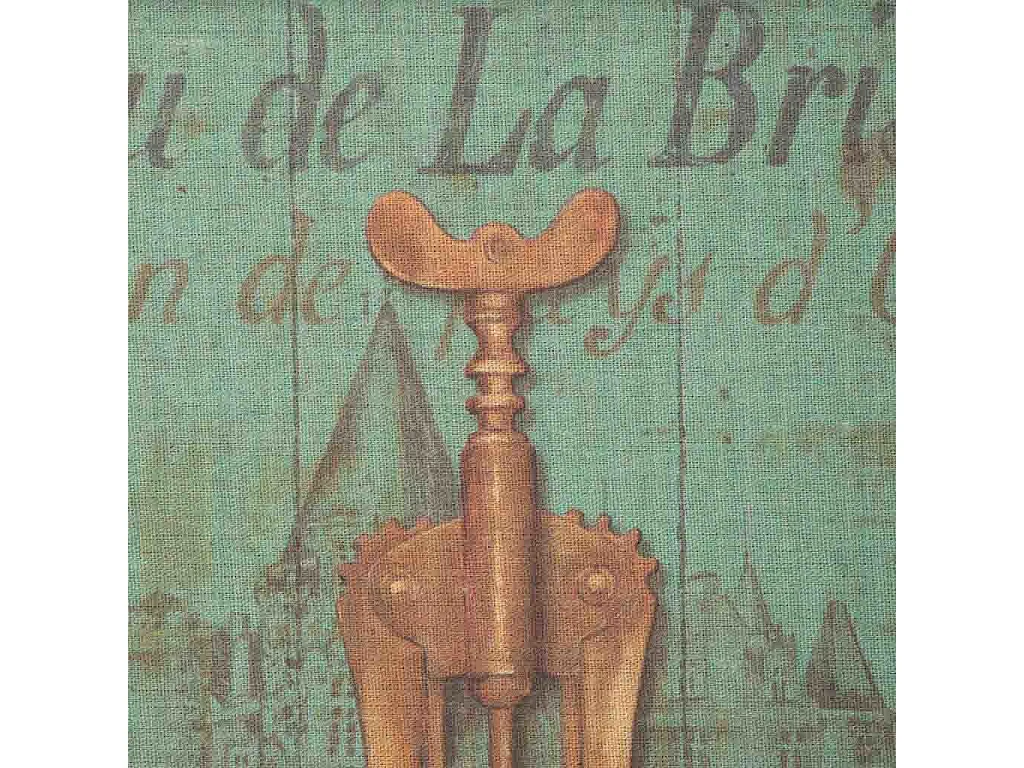 Cadre en bois et tissu