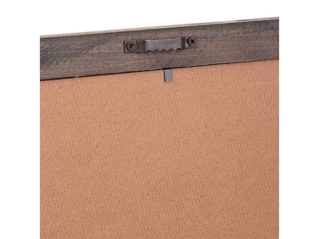 Cadre en bois et tissu