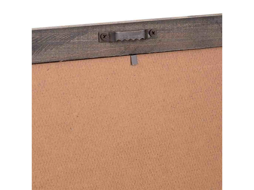 Cadre en bois et tissu