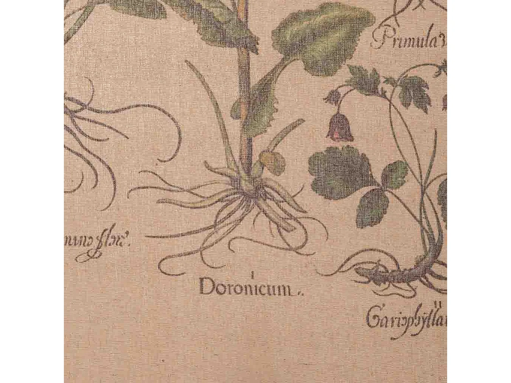 Bedruckte Leinen-Pergamentleinwand