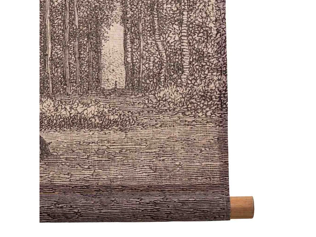 Toile imprimée en parchemin