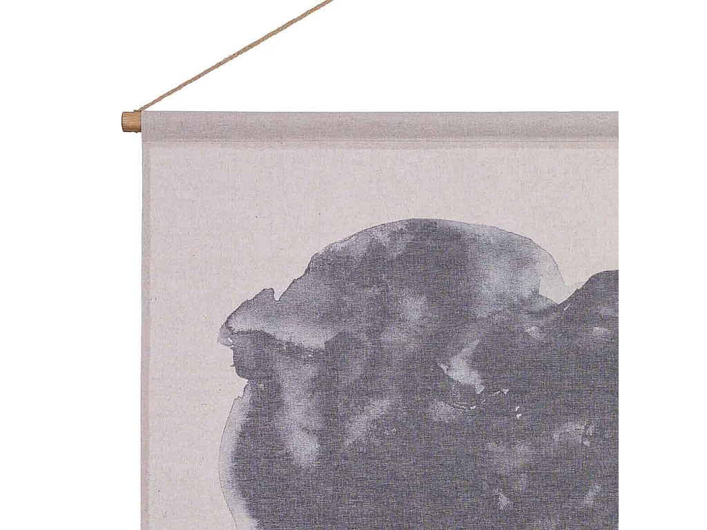 Bedruckte Stoff-Pergamentleinwand