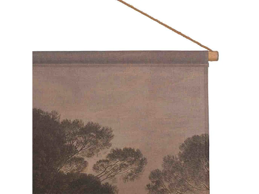 Lienzo pergamino de lino impreso 124x145x2,5