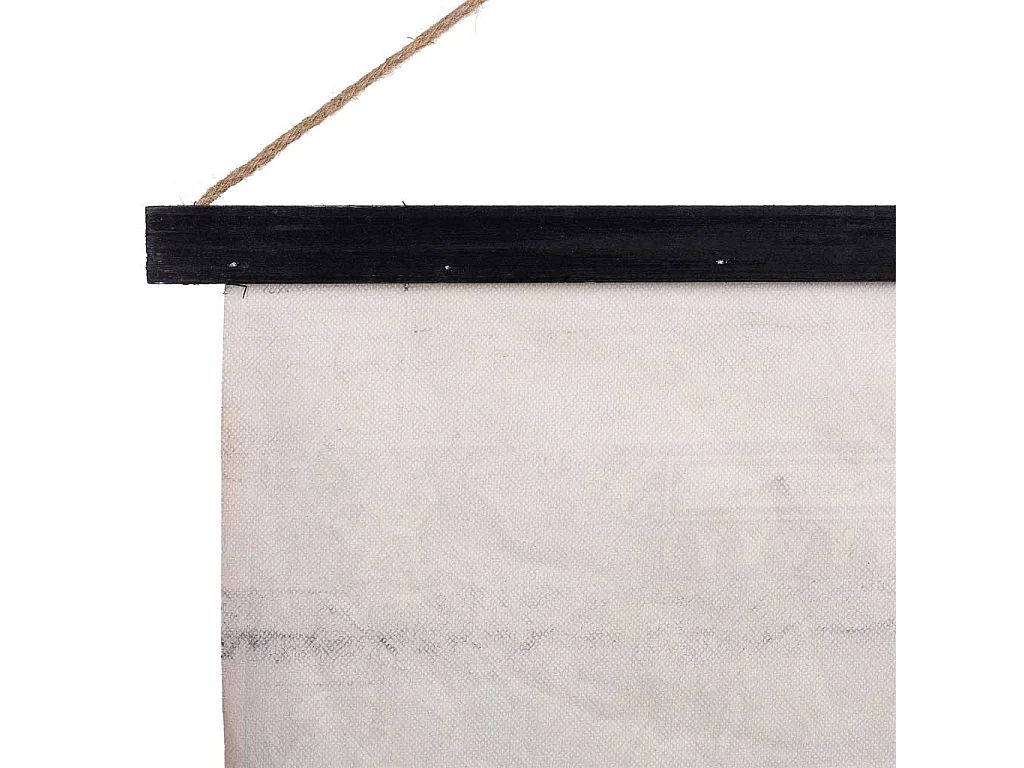 Tela pergaminho tecido impresso 97x80x1,7h cm