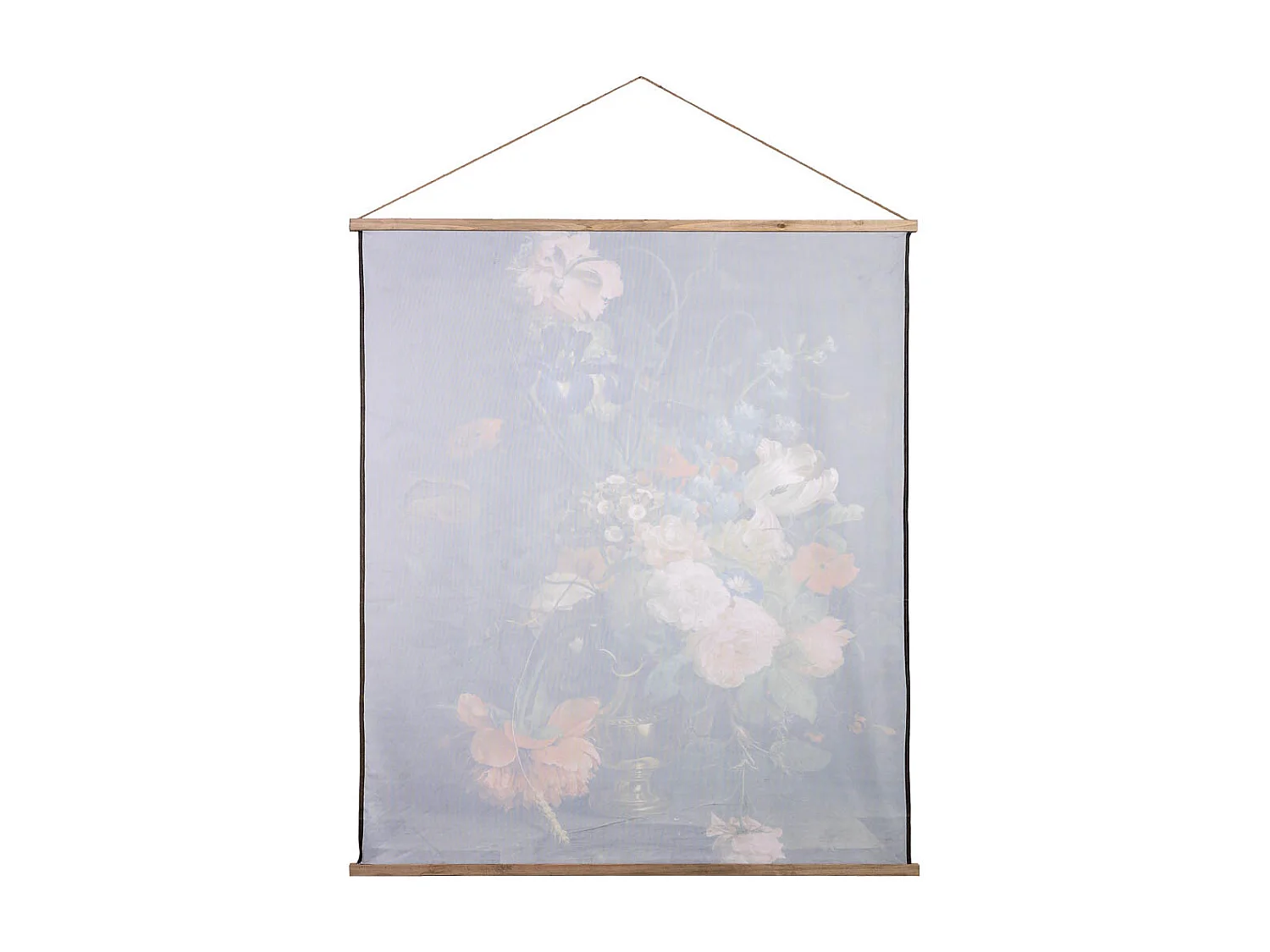 Toile imprimée en parchemin