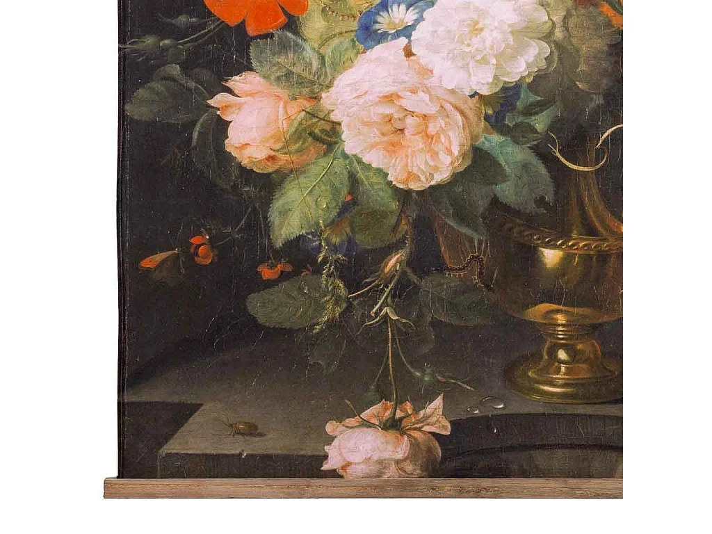 Toile imprimée en parchemin