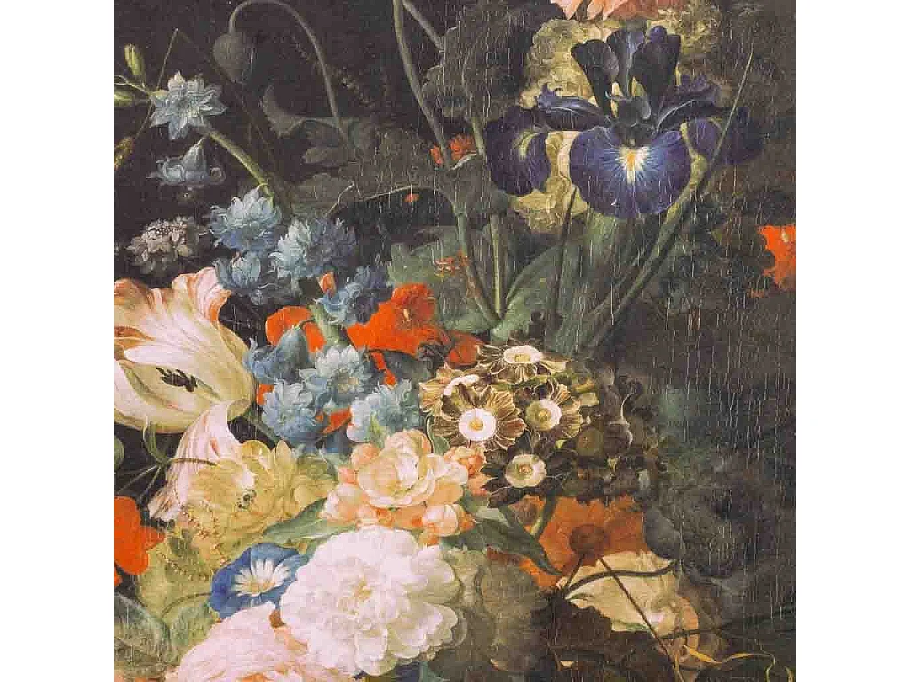 Toile imprimée en parchemin