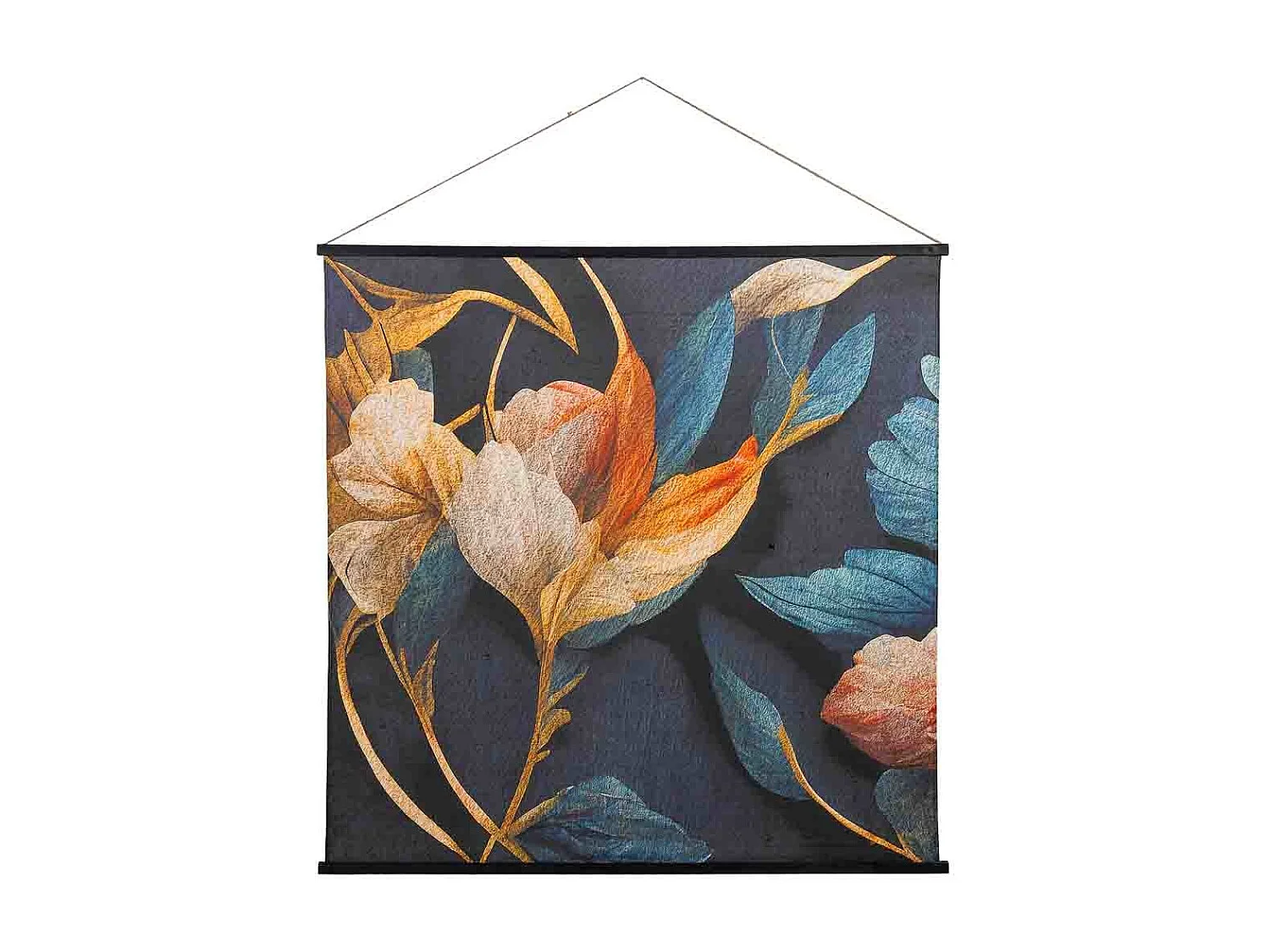 Toile imprimée en parchemin