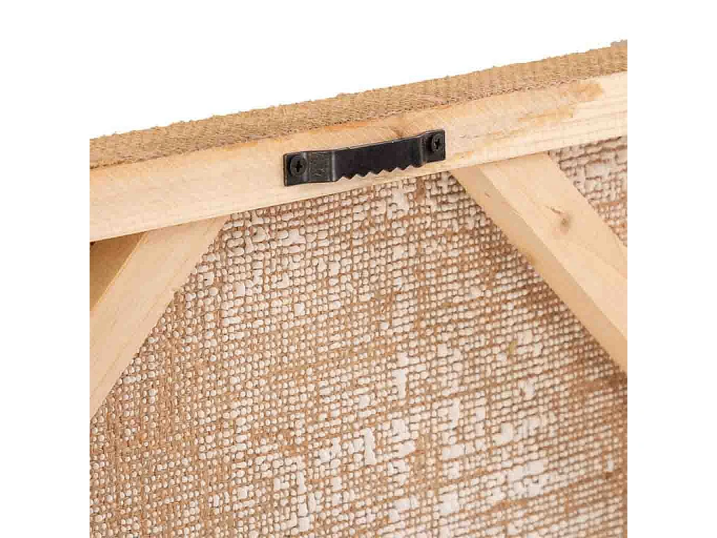 Cuadro tela saco impreso 3pzas 120x80x3