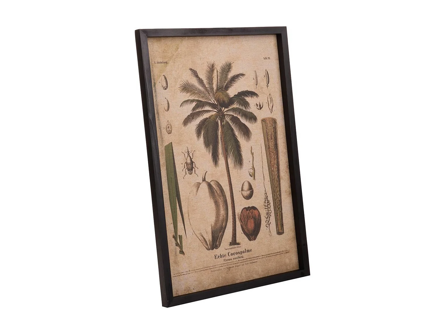 Rahmen aus Holz und Stoff