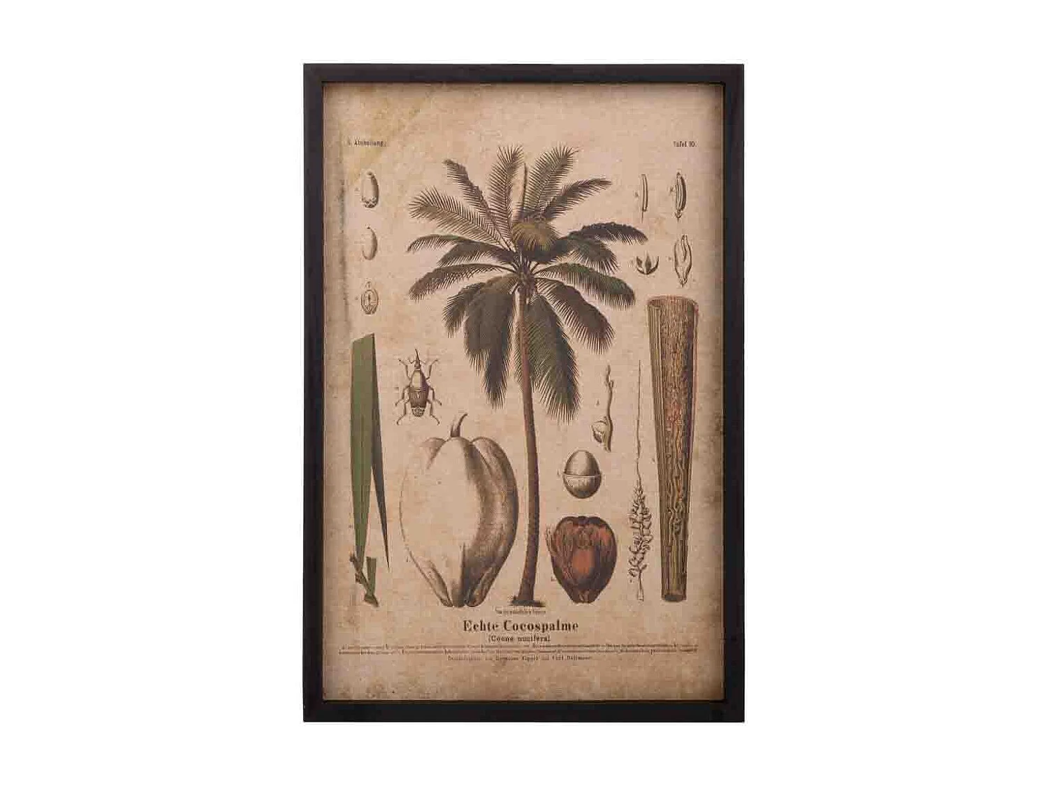 Rahmen aus Holz und Stoff