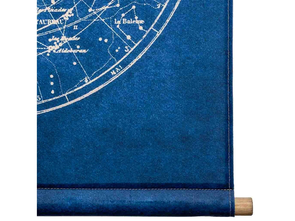 Toile imprimée en parchemin