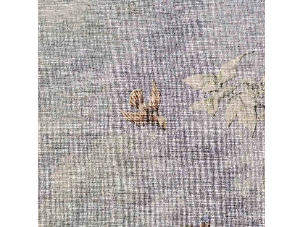 Bedruckte Stoff-Pergamentleinwand