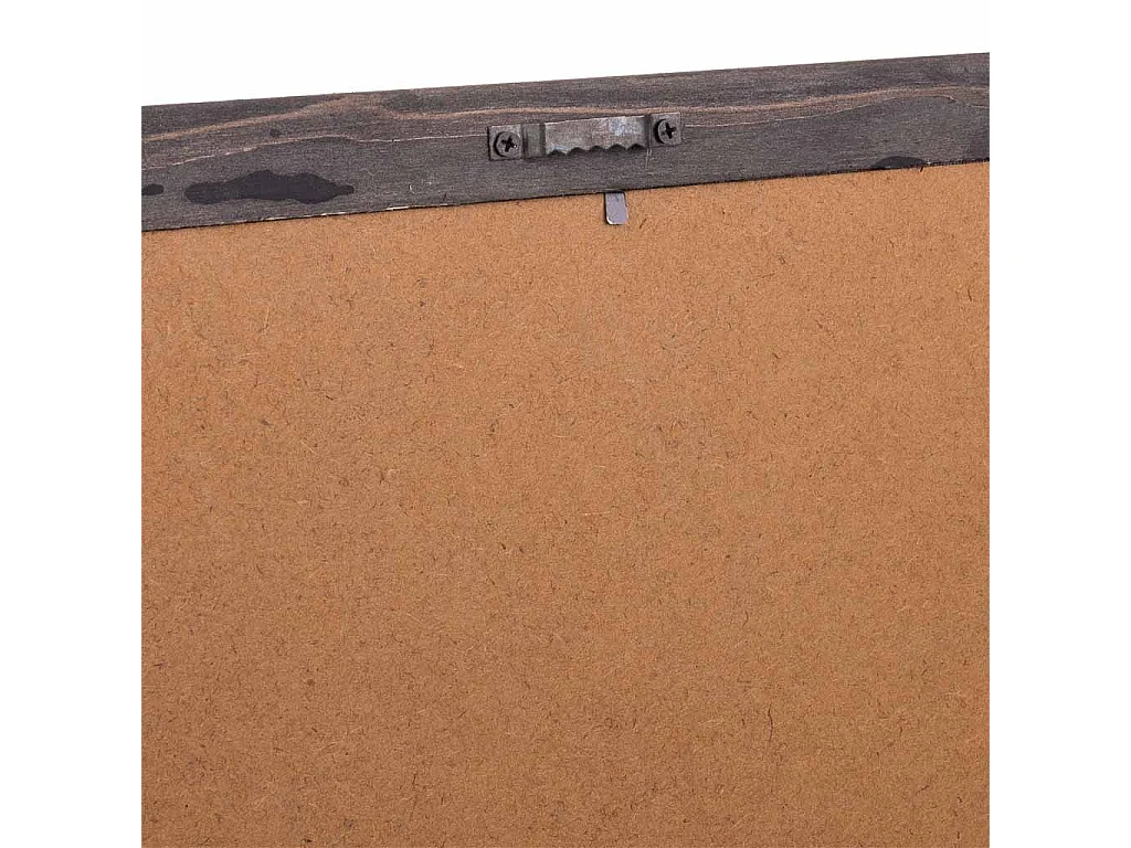 Cornice in legno e tessuto stampato