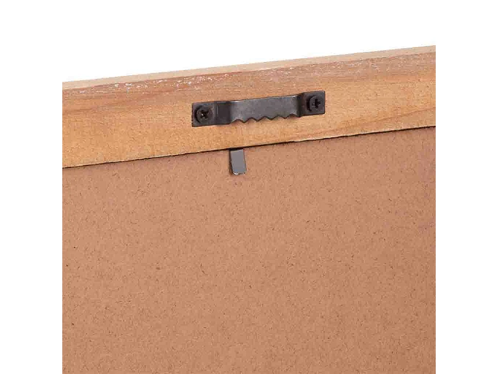 Rahmen aus Holz und Stoff