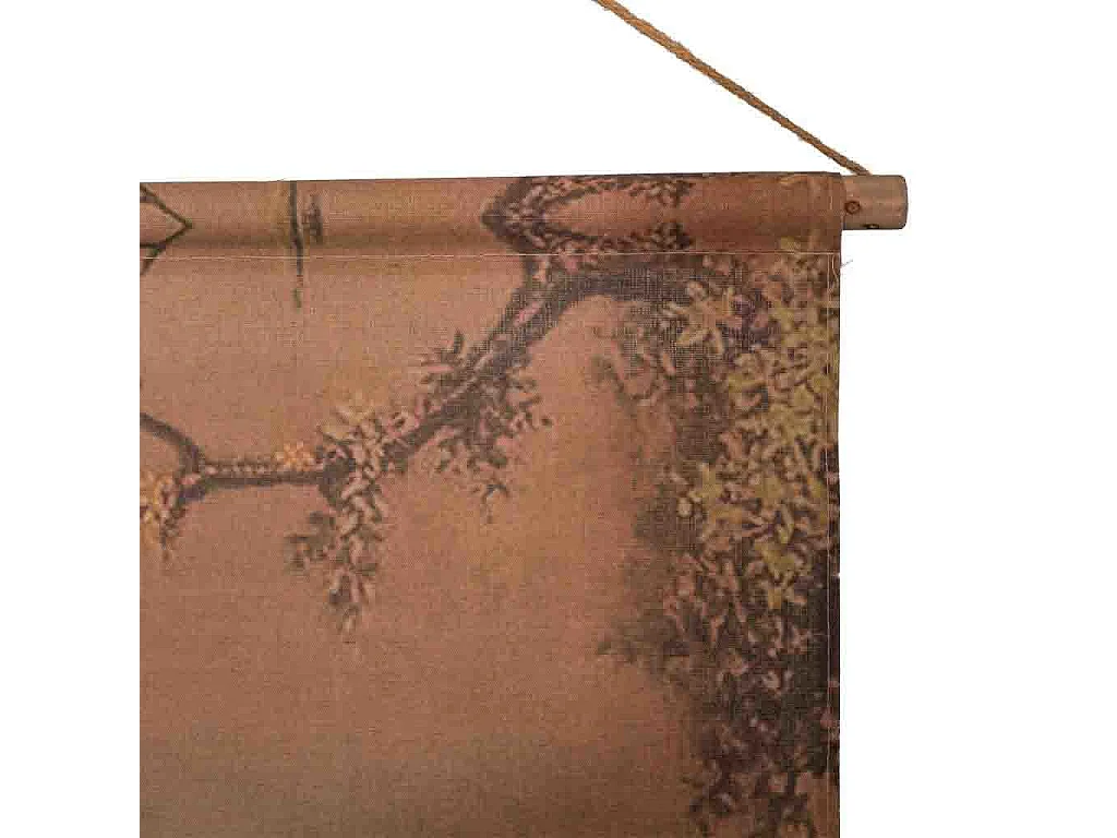 Lona de linho impressa em pergaminho