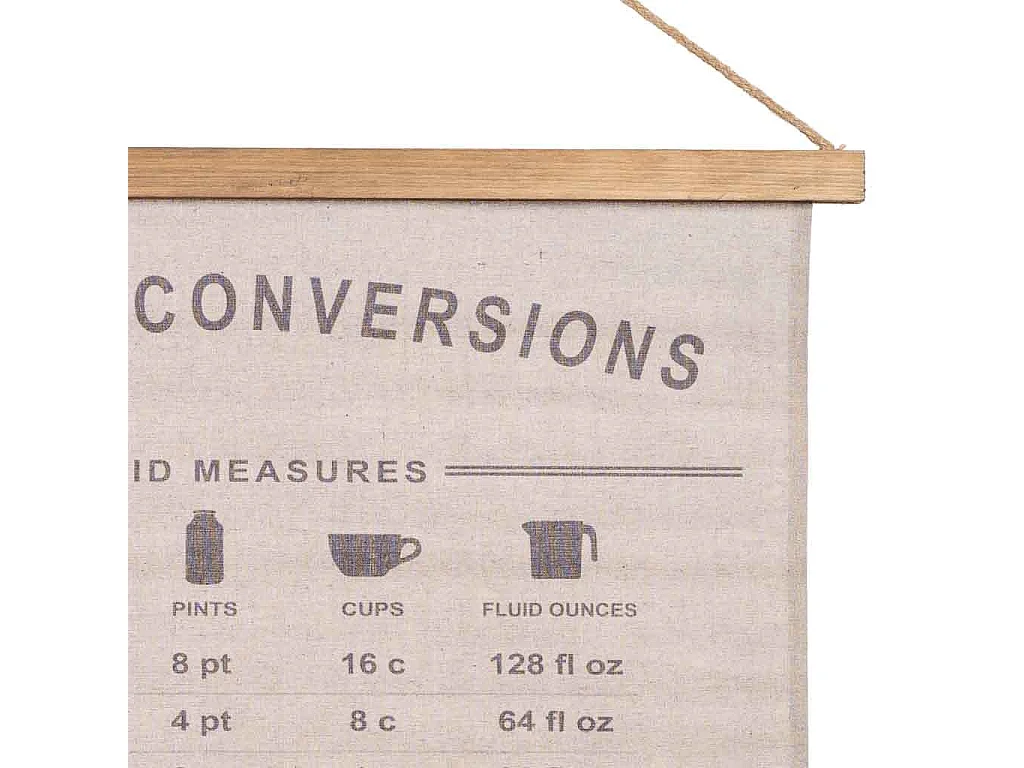 Liezo pergamino de tela impresa 65x80x1,7