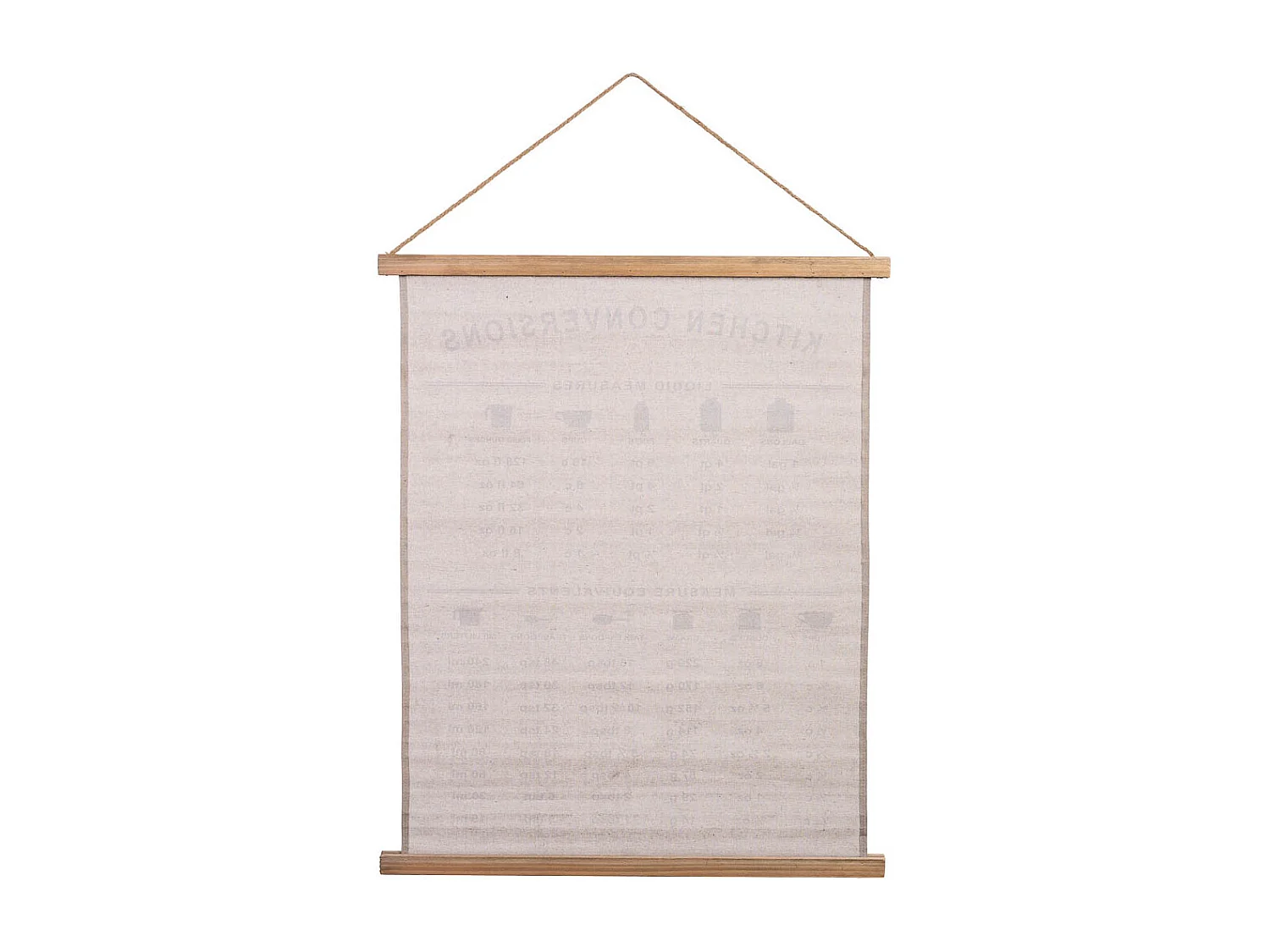 Liezo pergamino de tela impresa 65x80x1,7