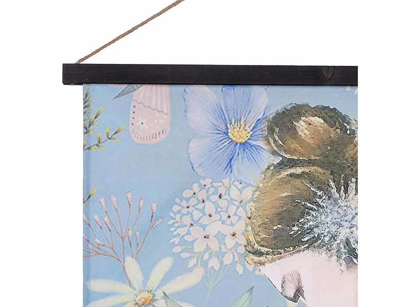 Bedruckte Stoff-Pergamentleinwand