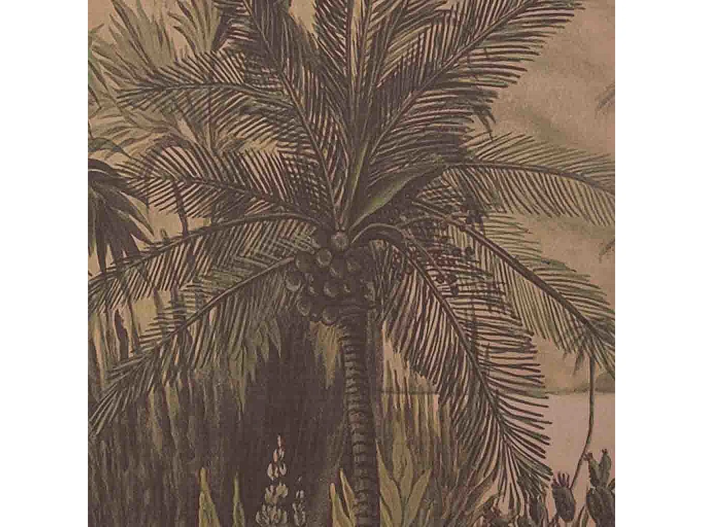 Bedruckte Leinen-Pergamentleinwand