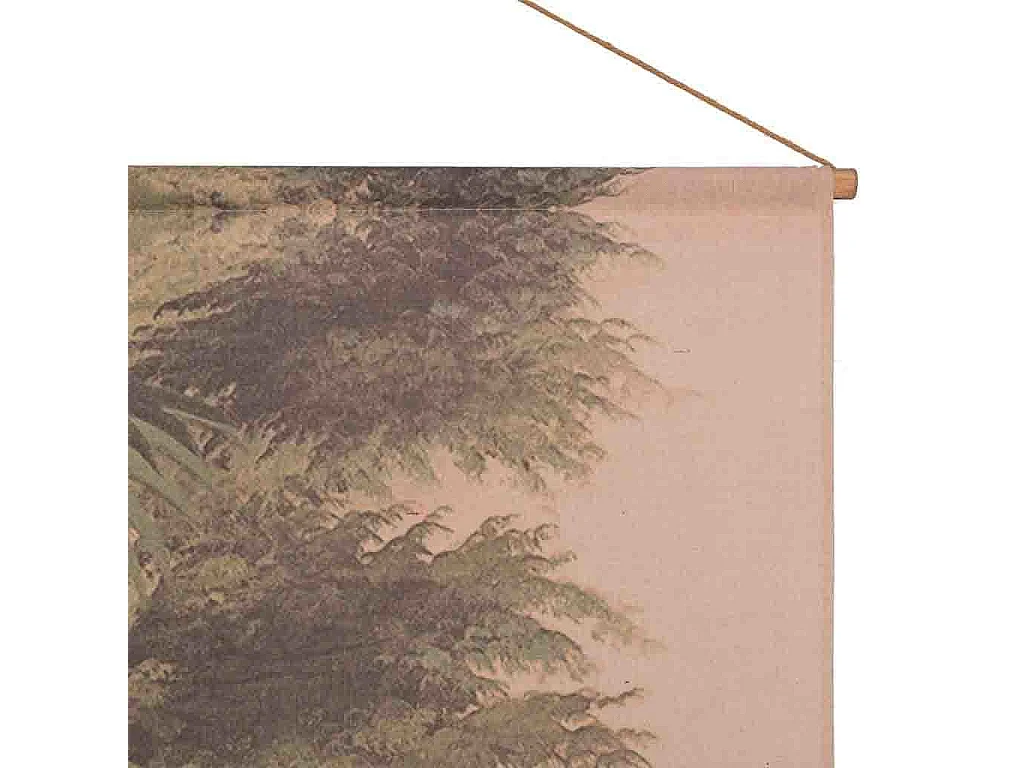 Bedruckte Leinen-Pergamentleinwand